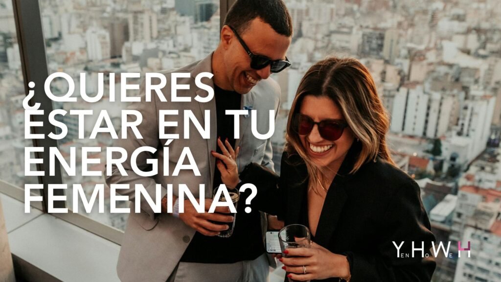 Si siempre eres tú la que da en una relación, no estás en tu energía femenina.