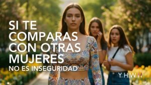 Si te comparas con otras mujeres todo el tiempo, eso no es inseguridad: es auto-violencia constante